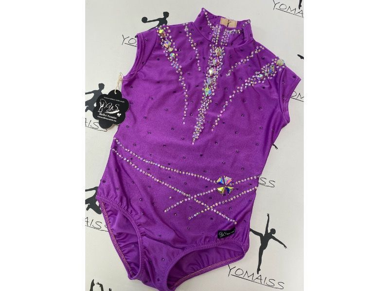 Angelita violeta oscuro